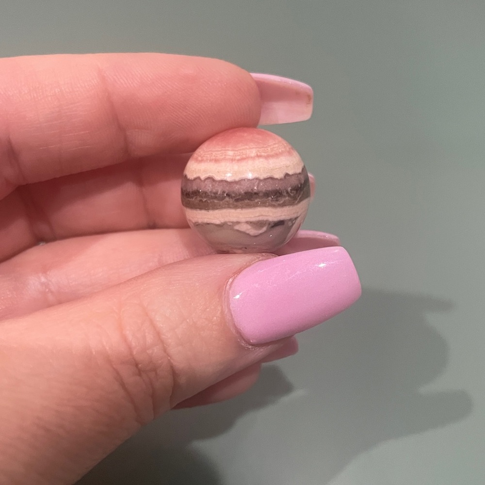 Mini Rhodochrosite Sphere